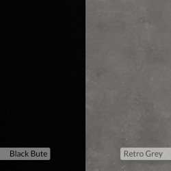 Письменный стол Showdeko Inna (Retro Grey/Black) Thumb