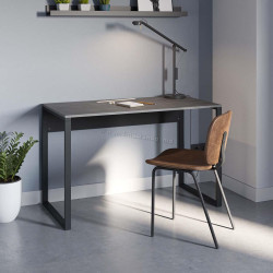 Masa de birou Showdeko Inna (Retro Grey/Black)