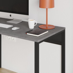 Письменный стол Showdeko Inna (Retro Grey/Black) Thumb