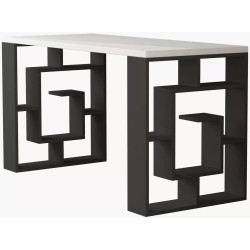 Masa de birou Showdeko Labirent (White/Anthracite) Thumb