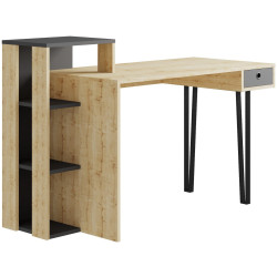 Письменный стол Showdeko Loyd (Oak/Anthracite) Thumb