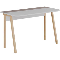 Письменный стол Showdeko Luton (White/Light Mocha) Thumb
