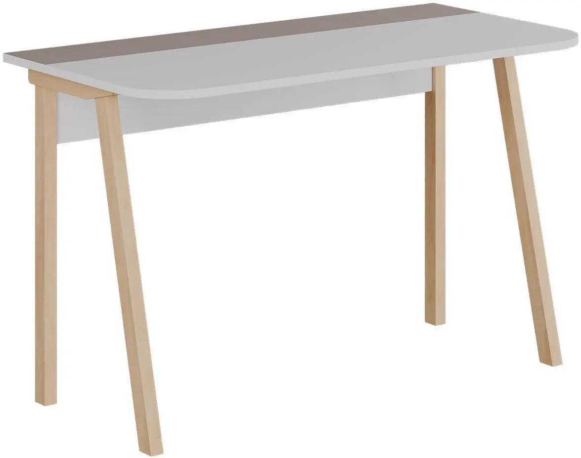 Письменный стол Showdeko Luton (White/Light Mocha) - 2