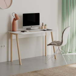Письменный стол Showdeko Luton (White/Light Mocha) Thumb