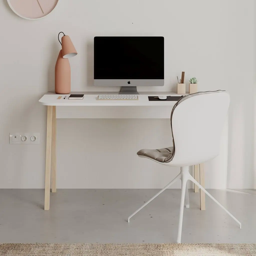 Письменный стол Showdeko Luton (White/Light Mocha)