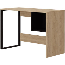Masa de birou Showdeko Model 4 (Oak/Black) Thumb