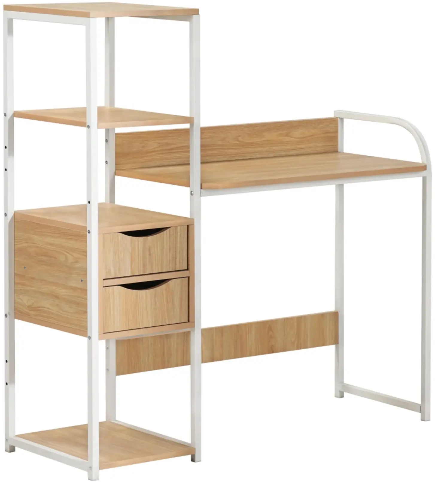 Письменный стол Tempo Kondela Elgio (Oak/White) - 2