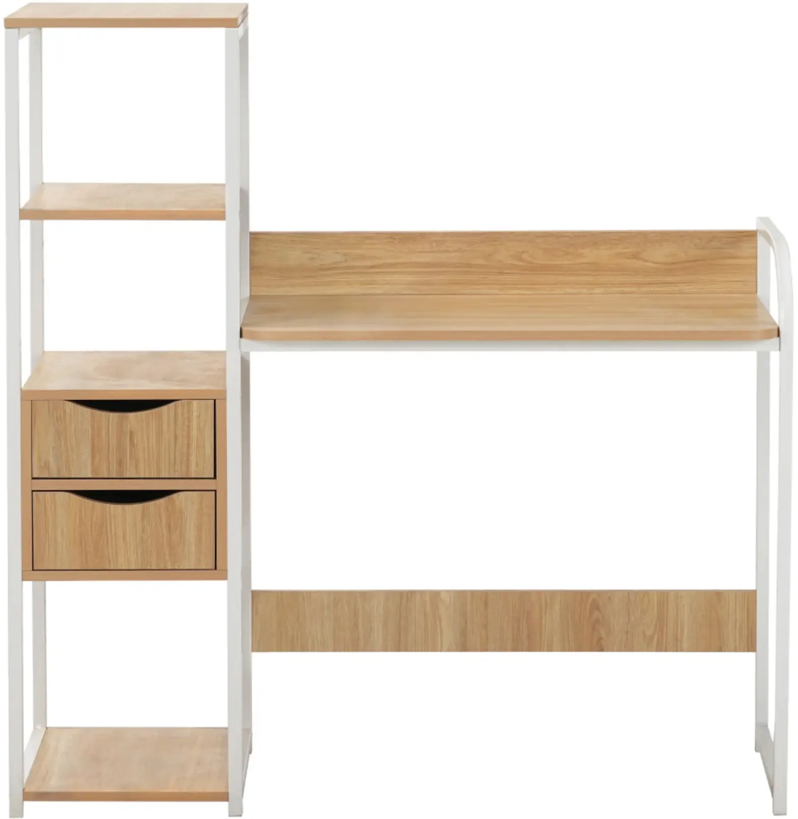 Письменный стол Tempo Kondela Elgio (Oak/White) - 3