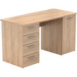 Masa de birou Tempo Kondela Eustach (Artisan Oak) Thumb