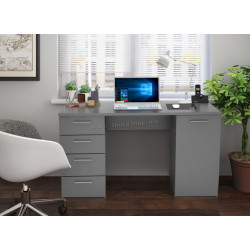 Masa de birou Tempo Kondela Eustach (Graphite)