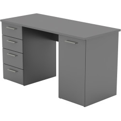 Masa de birou Tempo Kondela Eustach (Graphite) Thumb