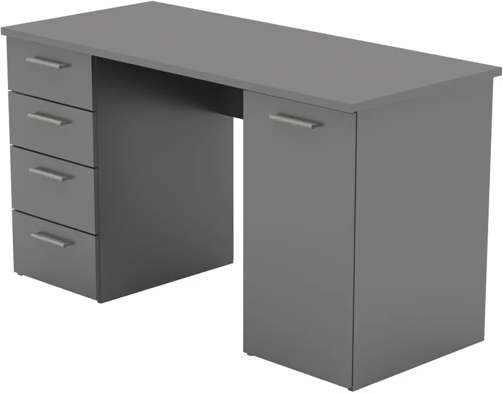 Masa de birou Tempo Kondela Eustach (Graphite)