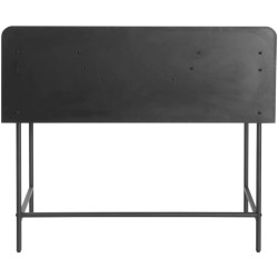 Masa de birou Tempo Kondela Kompus (Oak/Black) Thumb