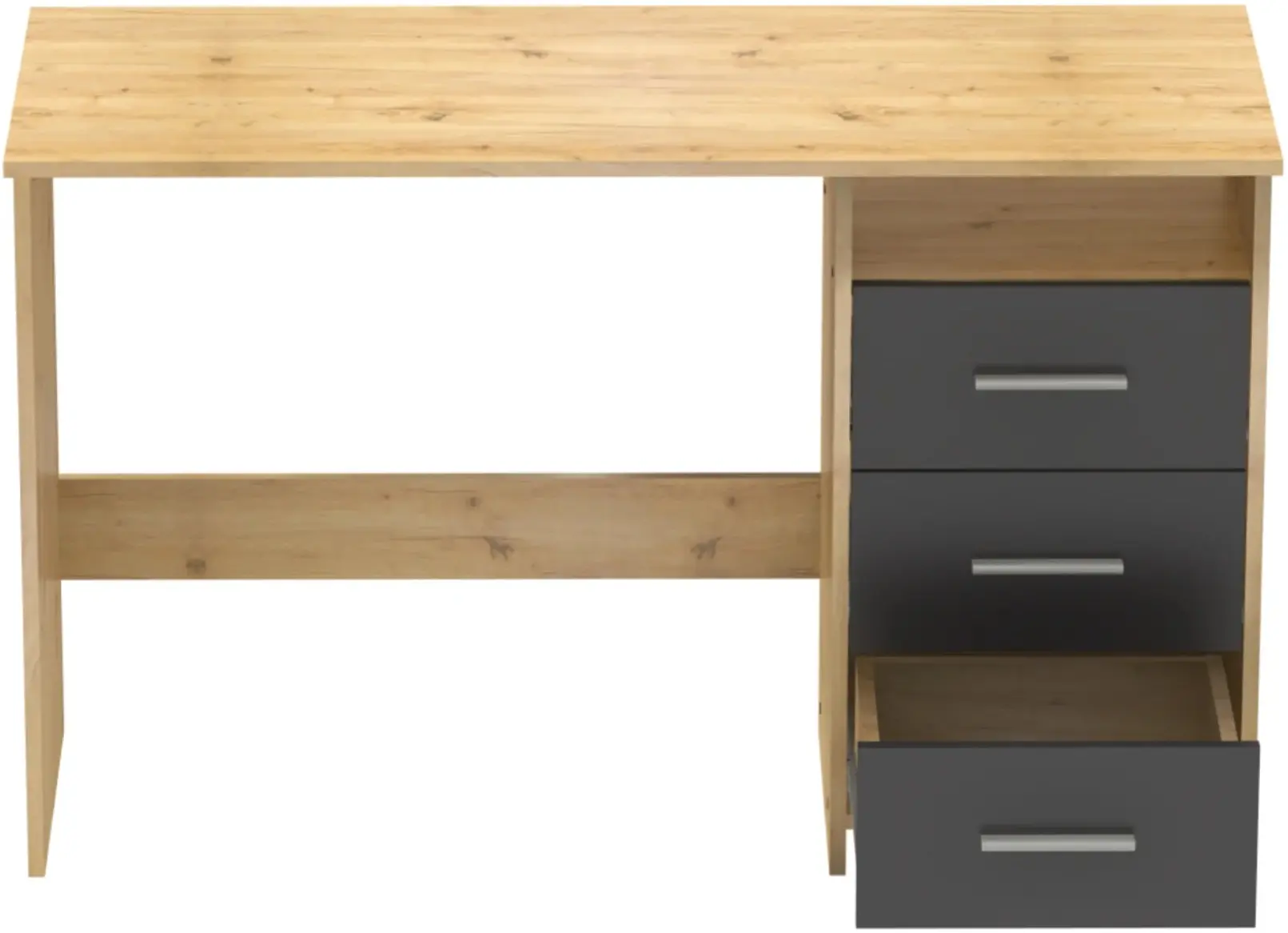 Masa de birou Tempo Kondela Laristote New (Artisan Oak/Graphite) - 4