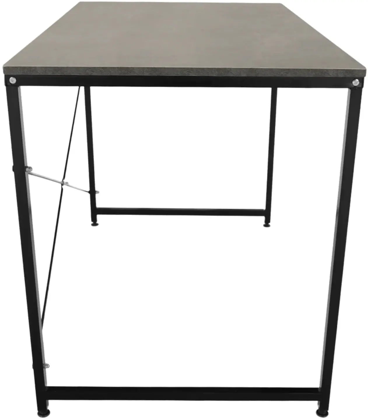 Masa de birou Tempo Kondela Mellora 120x60 (Concrete/Black) - 3