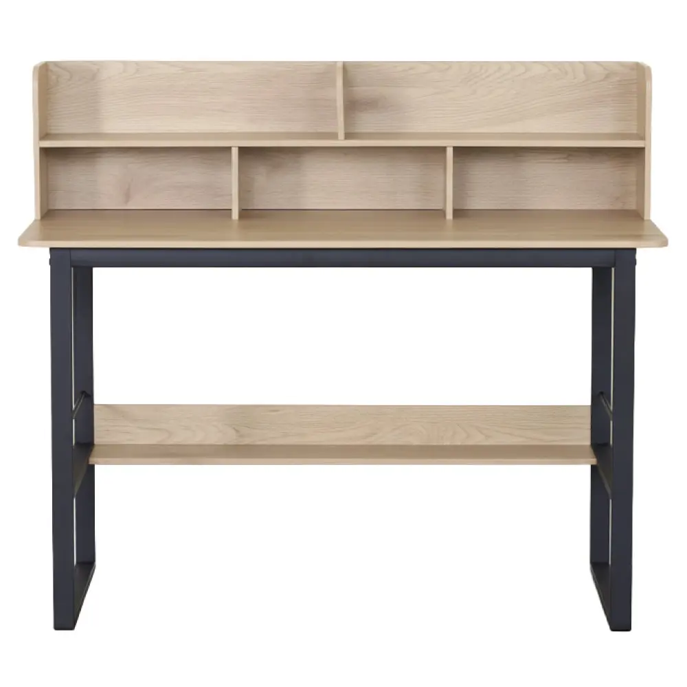 Письменный стол Tempo Kondela Tamis (Oak/Black) - 3