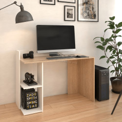 Masa de birou Tempo Kondela Zino New (Sonoma Oak/White)