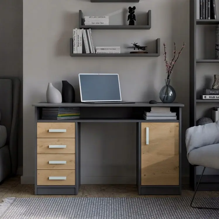Письменный стол TopEshop ADA (Anthracite/Artisan Oak)
