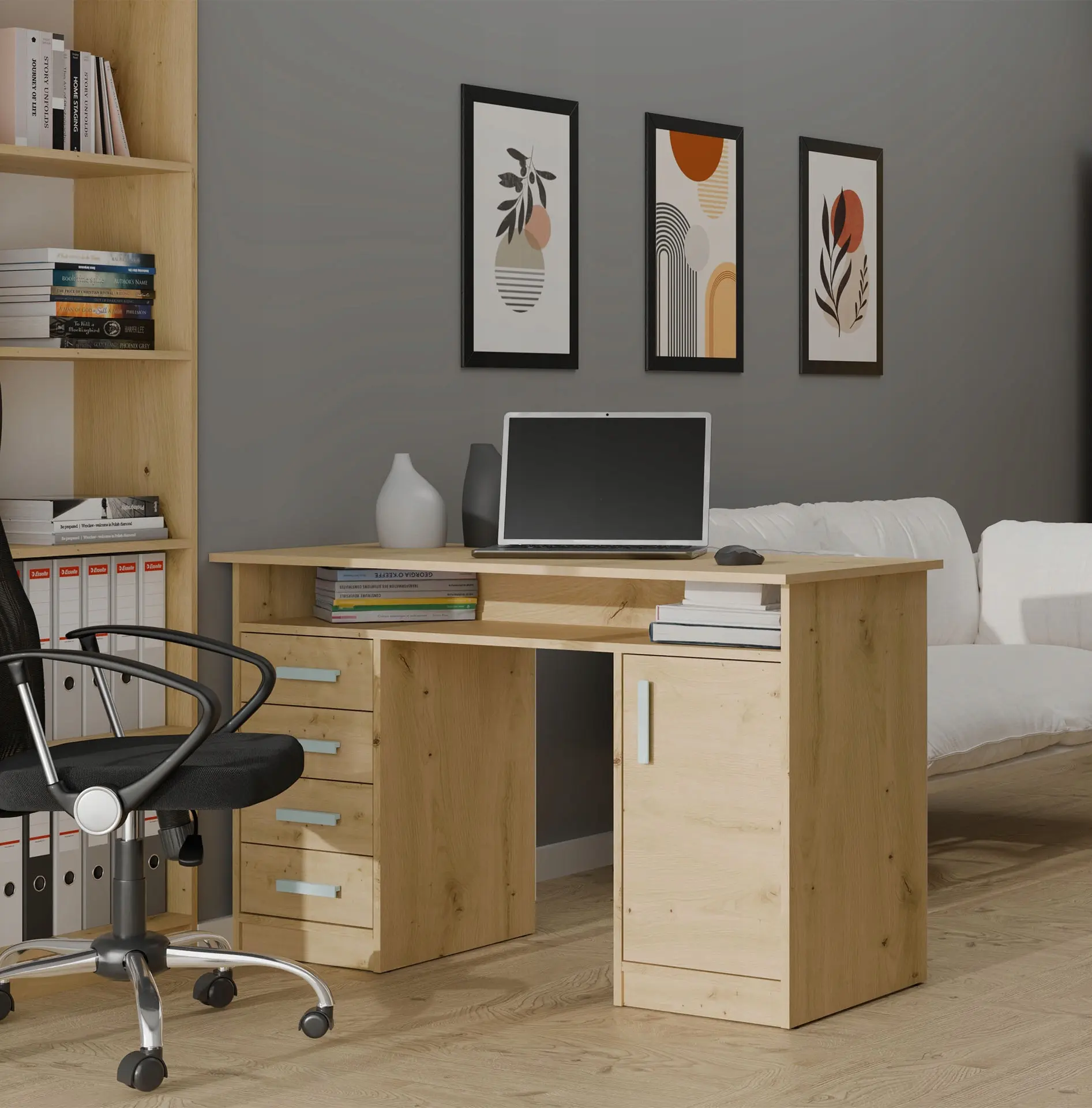 Письменный стол TopEshop ADA (Artisan Oak) - 7