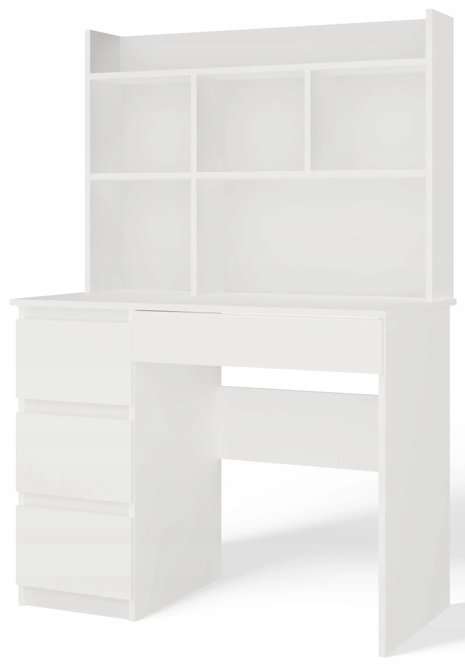 Письменный стол TopEshop Mijas Left со стеллажом (White) - 3