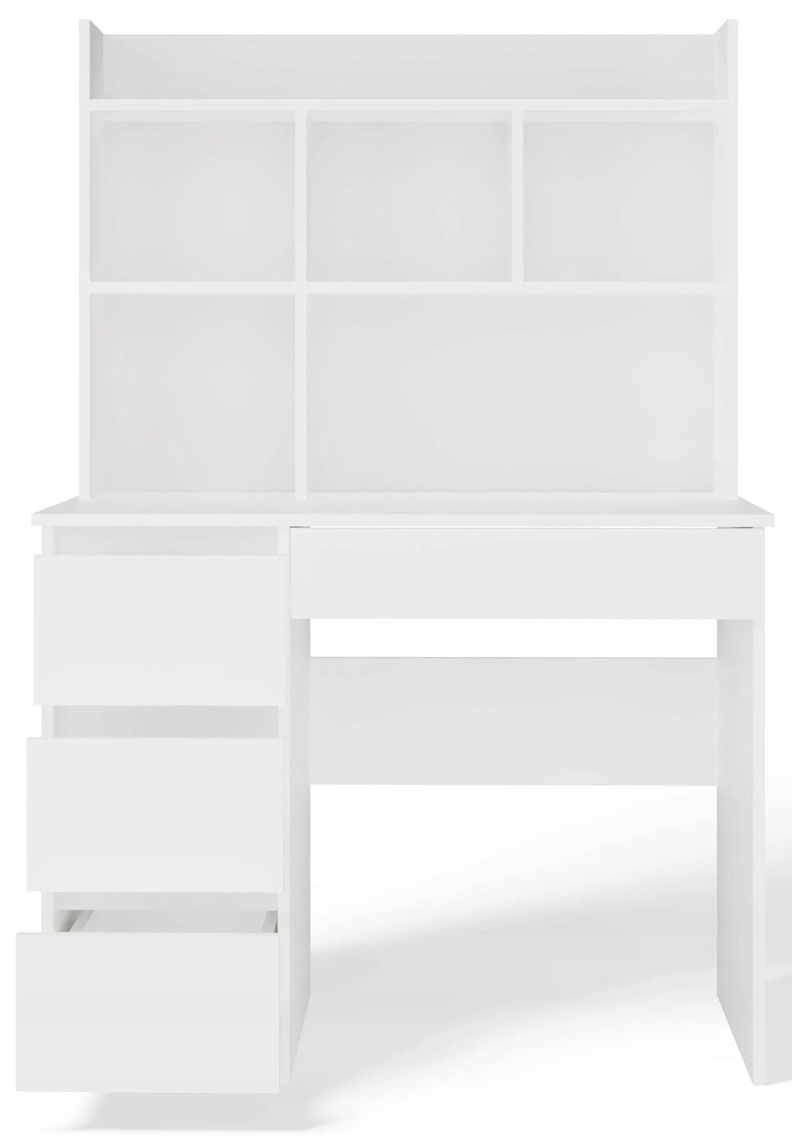 Письменный стол TopEshop Mijas Left со стеллажом (White) - 6