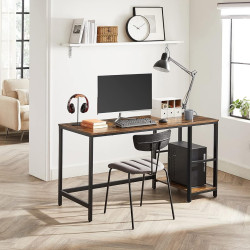 Письменный стол Vasagle LWD55X (Rustic Brown/Black) Thumb