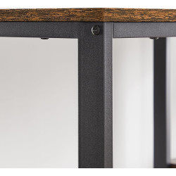 Письменный стол Vasagle LWD55X (Rustic Brown/Black) Thumb