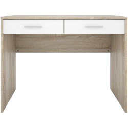 Masa de birou Yasen Nepo BIU2S (Sonoma Oak/Nymphaea Alba) Thumb