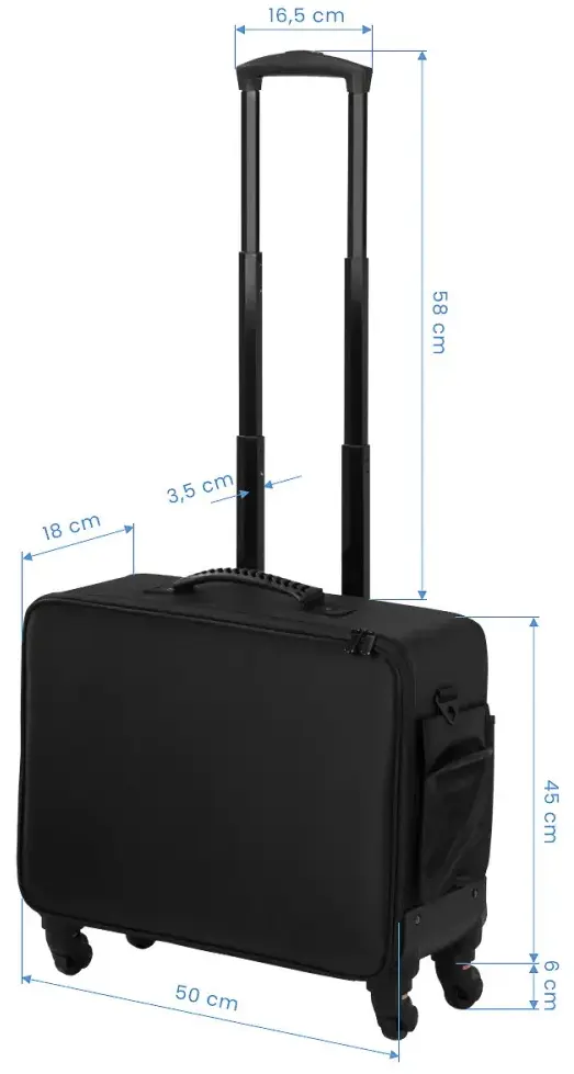 Чемоданчик парикмахерский Activeshop 152012 (Black) - 2