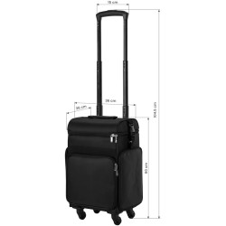 Valiză organizator cosmetic Activeshop Look 328 148521 (Black) Thumb