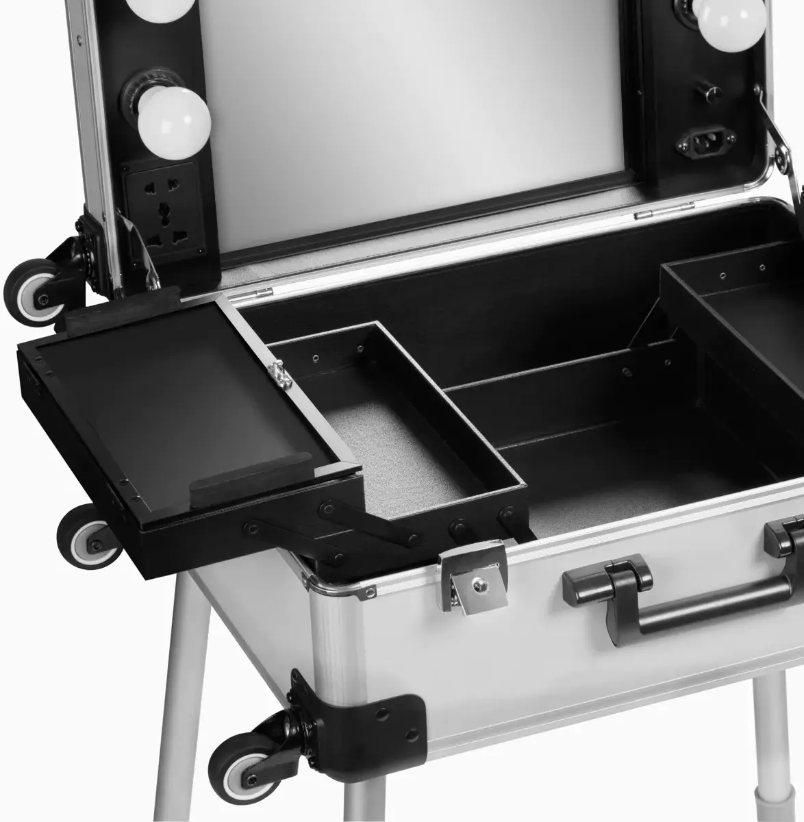 Valiză organizator cosmetic Activeshop T-27 136921 (Silver)