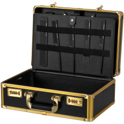 Valiză organizator cosmetic Activeshop 125645 (Black/Gold) Thumb