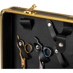 Valiză organizator cosmetic Activeshop 125645 (Black/Gold) Thumb