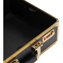Valiză organizator cosmetic Activeshop 125645 (Black/Gold) Thumb