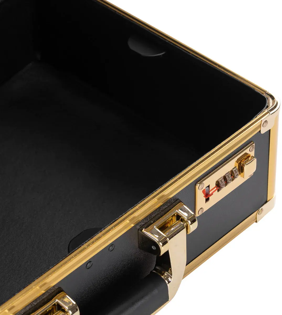 Valiză organizator cosmetic Activeshop 125645 (Black/Gold)