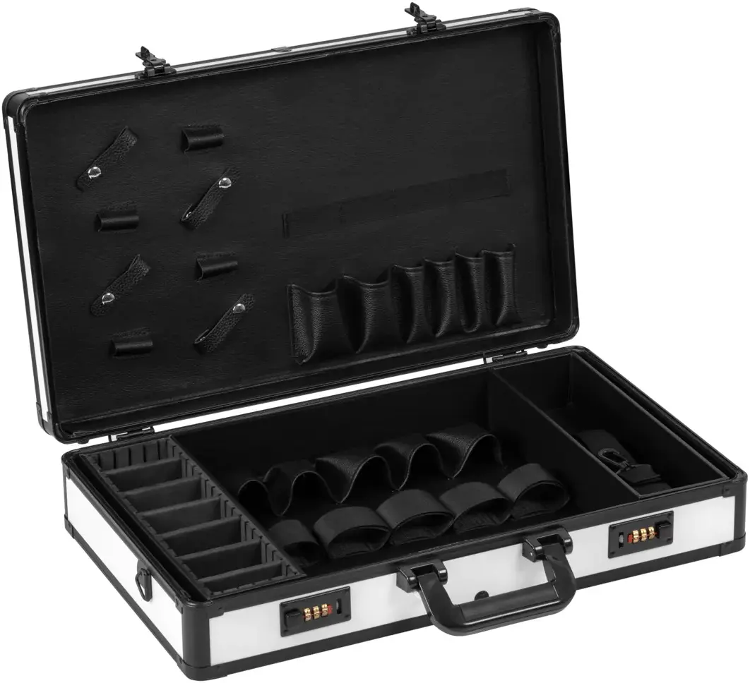 Valiză organizator cosmetic Activeshop 136914 (Black/White)