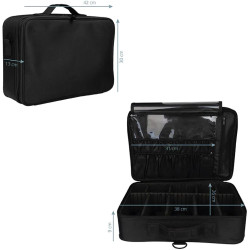 Valiză organizator cosmetic Activeshop Champion 130351 (Black) Thumb