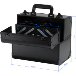 Органайзер-чемодан для косметики Activeshop SC 40 151887 (Black) Thumb