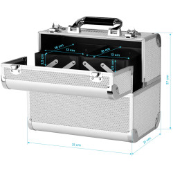 Valiză organizator cosmetic Activeshop SC 44 151885 (Silver) Thumb