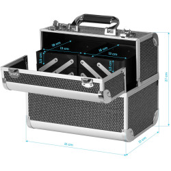 Valiză organizator cosmetic Activeshop SC 44 151887 (Black) Thumb