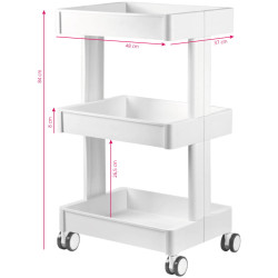 Тележка косметолога Activeshop 084 123807 (White) Thumb