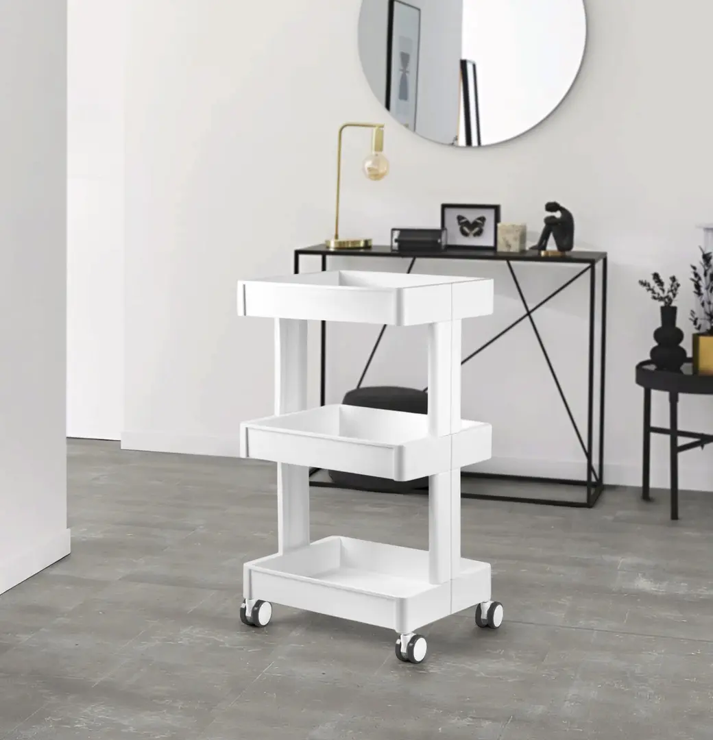 Тележка косметолога Activeshop 084 123807 (White)