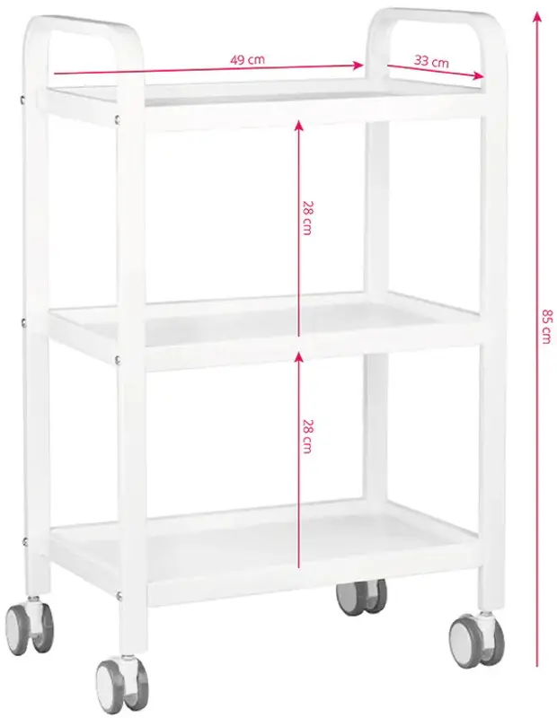 Carucior cosmetologic Activeshop HS-09 126765 (White)