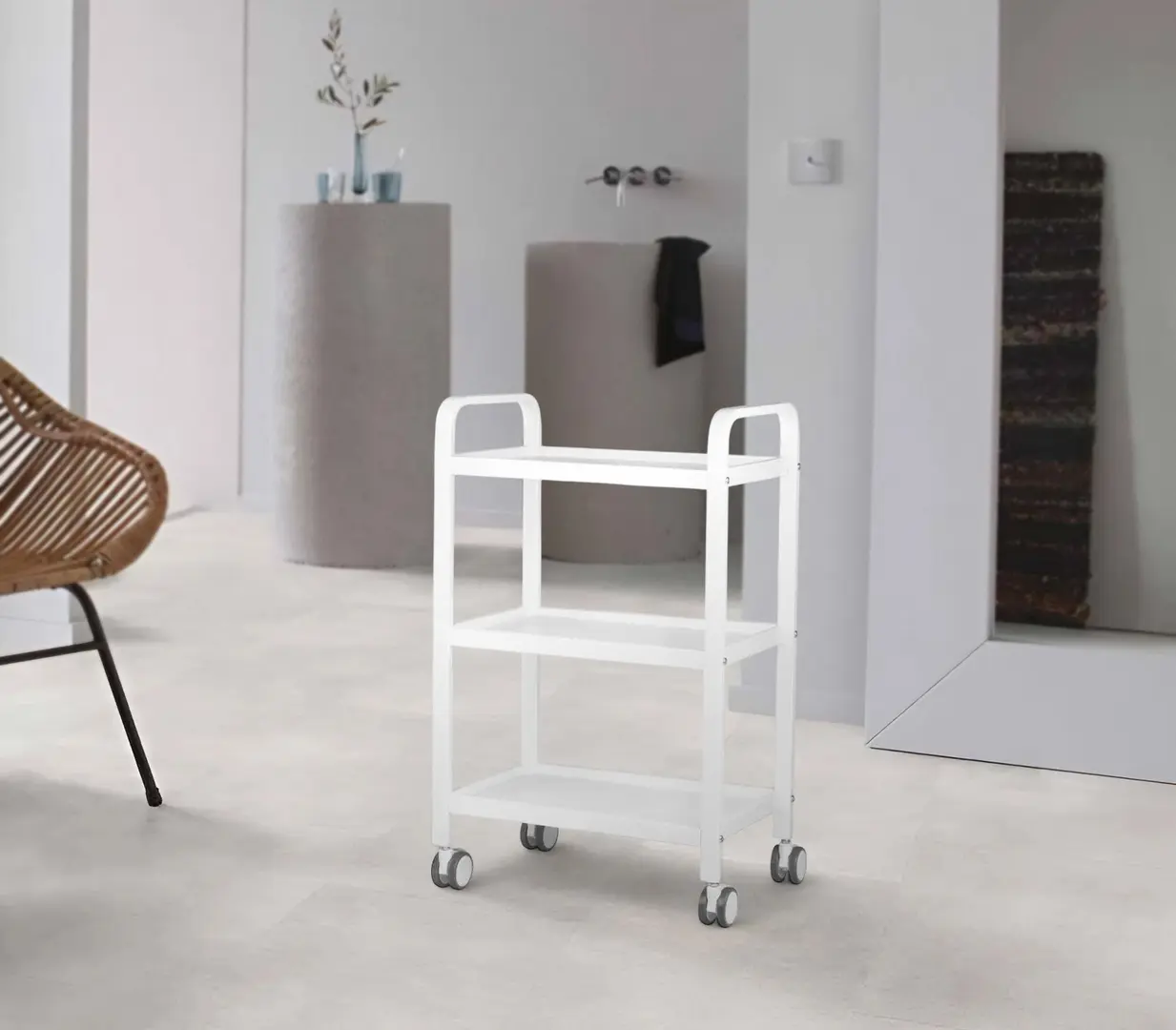 Carucior cosmetologic Activeshop HS-09 126765 (White)