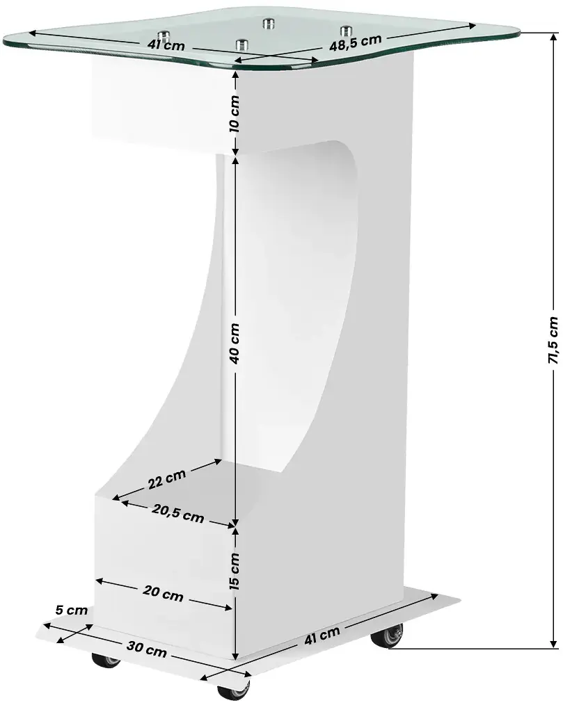 Masa cosmetologica Activeshop 083 123811 (White)
