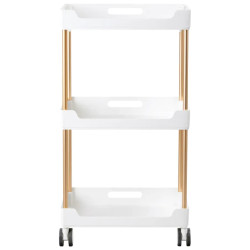 Carucior cosmetologic Activeshop 127 150656 (White/Gold) Thumb