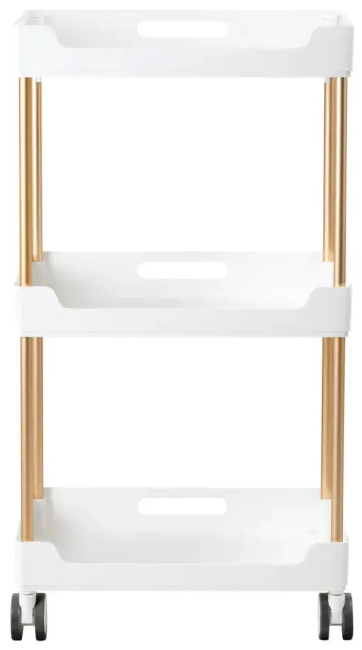 Carucior cosmetologic Activeshop 127 150656 (White/Gold) - 4