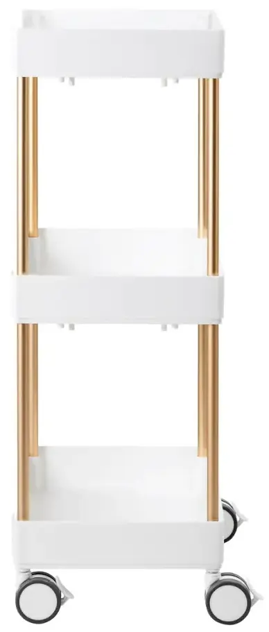 Carucior cosmetologic Activeshop 127 150656 (White/Gold) - 5