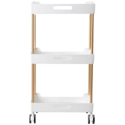 Carucior cosmetologic Activeshop 127 150656 (White/Gold) Thumb