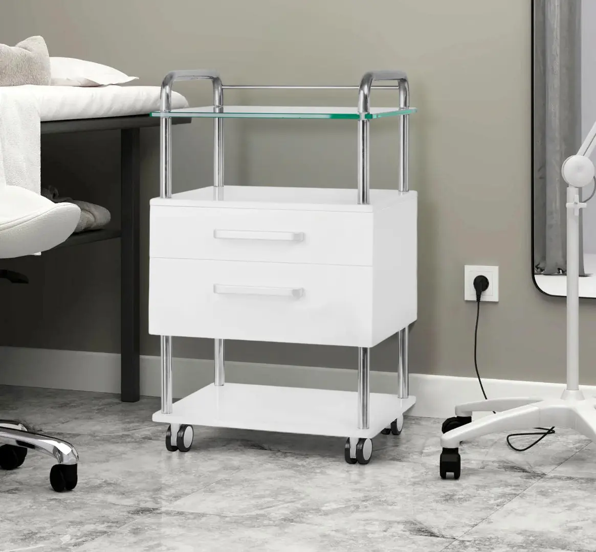 Carucior de frumusete Activeshop 6052 138010 (White)